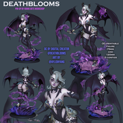 Deathblooms - Succubus Pin-Up - STL only - Only-Games