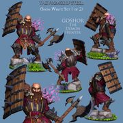 Goshor The Demon Hunter - Warrior Dwarf - Only-Games