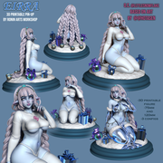 Eirra - Snow Goblin Girl Pin-Up (NSFW version) - STL only - Only-Games