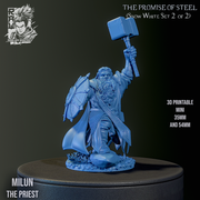 Milun The Priest - Cleric Dwarf - Only-Games