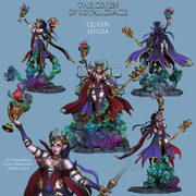 Queen Hilda - Evil Queen From Snow White - STL only - Only-Games