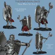 Mirror Knight - Giant Female Living Armor - 54mm - Only-Games