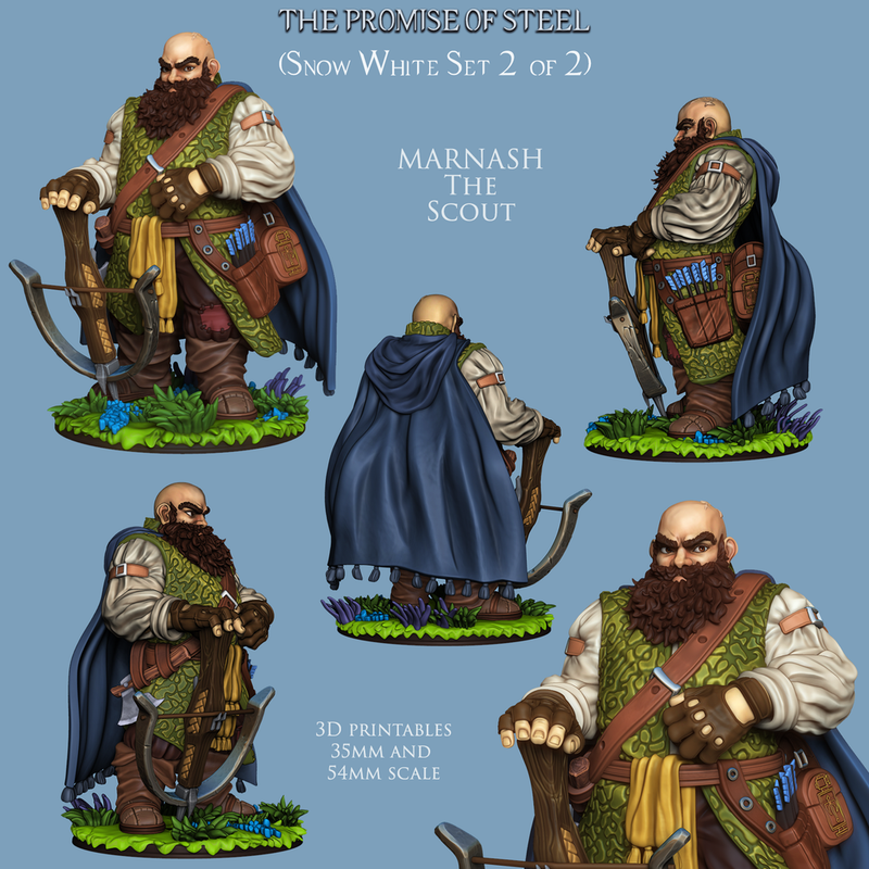 Marnash The Scout - Dwarven Scout - Only-Games