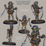 Dyda - Female Goblin - STL only - Only-Games