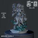 Basima Chalk - Shaman Priestess - STL only - Only-Games