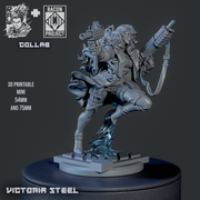 Victoria Steel - Female Spy - STL only - Only-Games