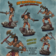 Kravos The Relentless - Human Barbarian - Only-Games