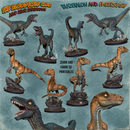 Blazetalon and Emberslash - Velociraptors - STL only - Only-Games