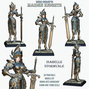 Isabelle - Maiden Knight - STL only - Only-Games