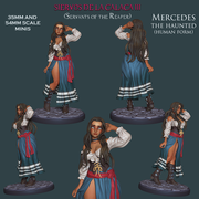 Mercedes The Haunted - Dual Form Peasant (Were-Coyote) - STL only - Only-Games