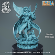Ilyria - Satyr PinUp - STL only - Only-Games