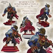 Amand The Beast - Beauty and the Beast - STL only - Only-Games