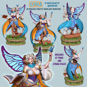 Ilyria - Satyr PinUp - STL only - Only-Games