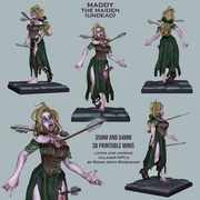 Maddy The Maiden - Female Villager with living and undead alts - Only-Games