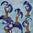 Harpy Ulma - Storm Harpy Pose 2 - STL only - Only-Games