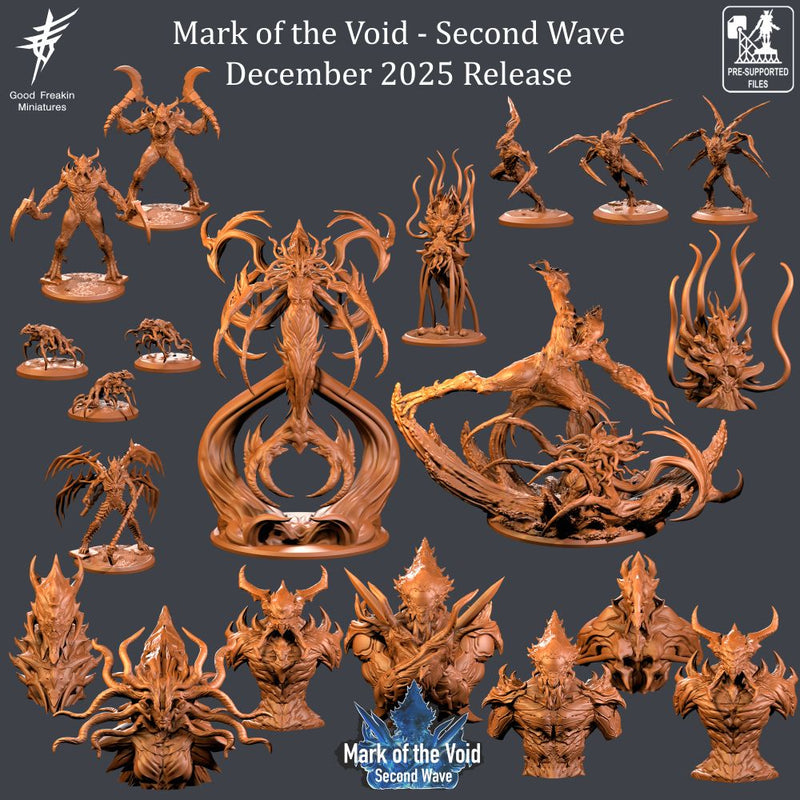 DECEMBER 2025 RELEASE - Mark of the Void 2nd Wave - Good Freakin ...