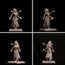 Maddy The Maiden - Female Villager with living and undead alts - STL only - Only-Games