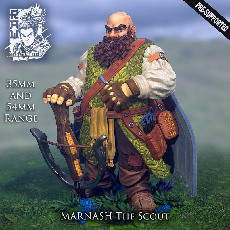 Marnash The Scout - Dwarven Scout - Only-Games