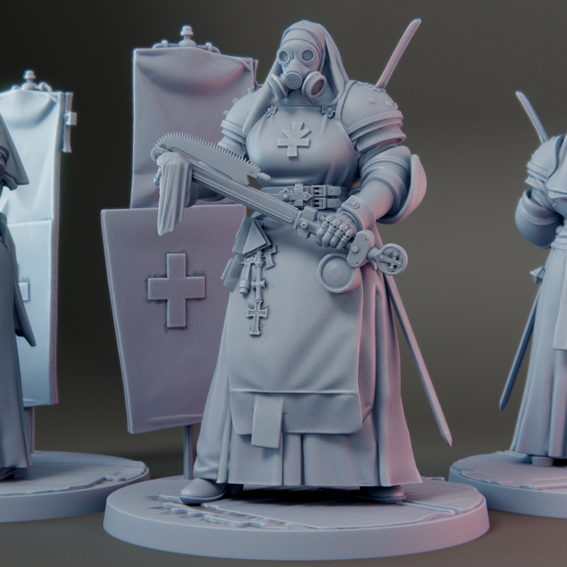 Sister Skarn -  ZUG 7 Warband - Combat Medic - Only-Games