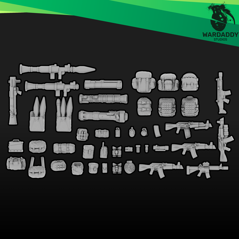 Modern Infantry Bits Collection (15mm)