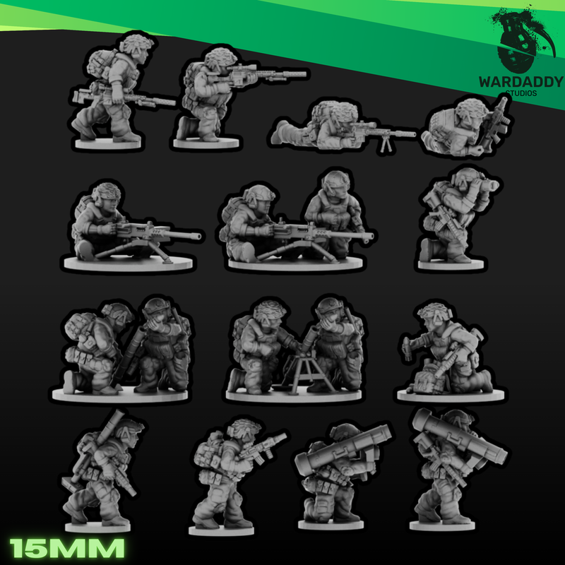Modern NATO Special Weapons (15mm)