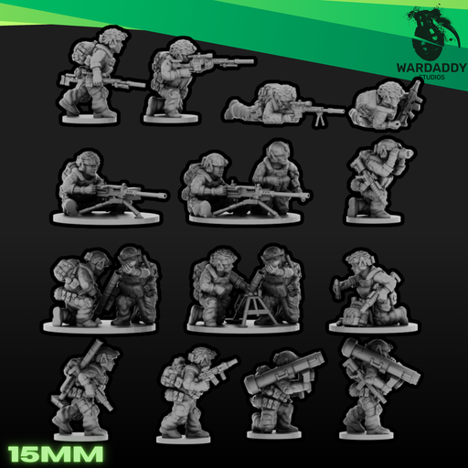 Modern NATO Special Weapons (15mm) - Only-Games