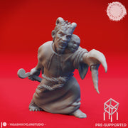 Mongrelfolk - Clovin - Tabletop Miniature (Pre-Supported) - Only-Games