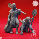 Mongrelfolk - Otto- Tabletop Miniature (Pre-Supported)