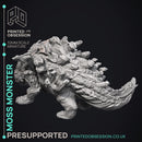 Moss Monster - Elemental Creatures -  PRESUPPORTED - Illustrated and Stats - 32mm scale