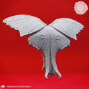 Mothman - Flying - Tabletop Miniature (Pre-Supported STL)