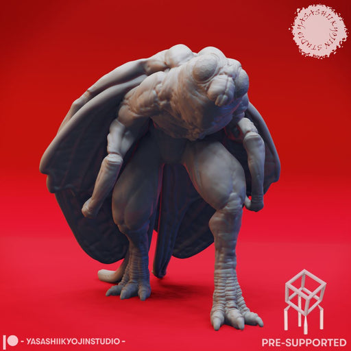 Mothman - Stalking - Tabletop Miniature (Pre-Supported STL) - Only-Games