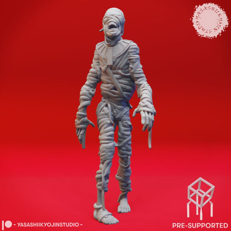 Shambling Mummy  - Tabletop Miniature (Pre-Supported)
