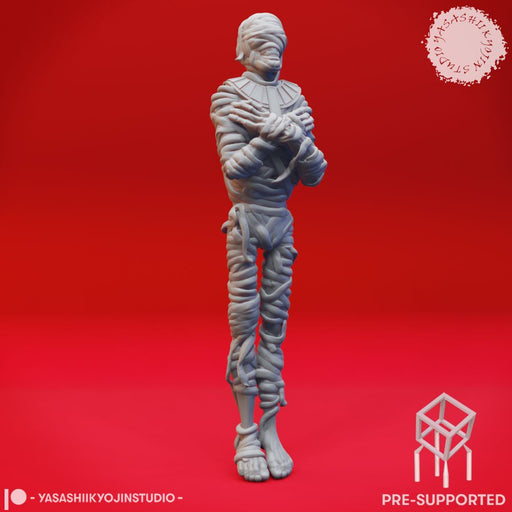 Laying Mummy  - Tabletop Miniature (Pre-Supported) - Only-Games