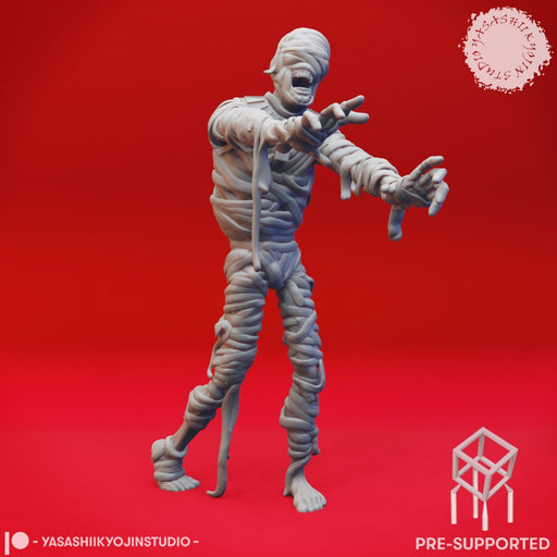 Shuffling Mummy  - Tabletop Miniature (Pre-Supported) - Only-Games