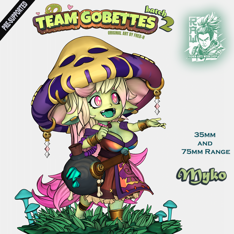 Chibi Goblin - Myko - STL only - Only-Games