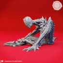Hunched Needle Blight - Tabletop Miniature (Pre-Supported)