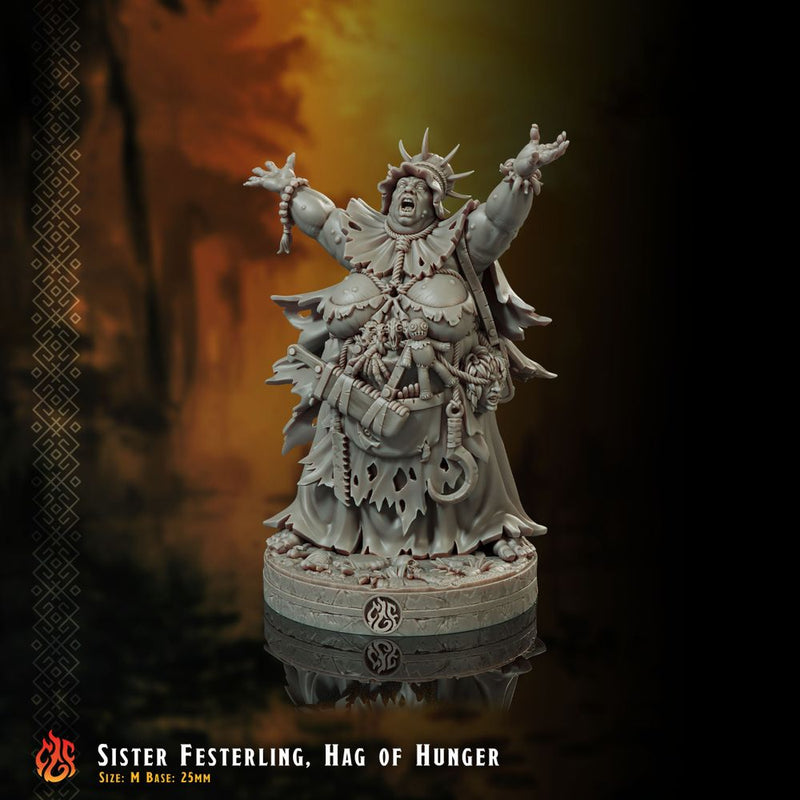 Sister Festerling, Hag