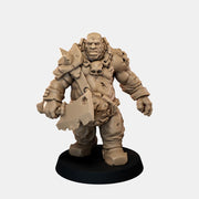 Ogre Butcher Resin Miniature - Cleaver Option 3 - "The Ogre Wars" - Only-Games