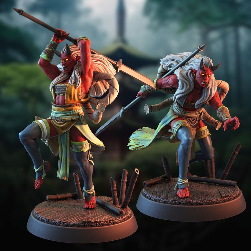 Oni Demon Yamauba Huntress