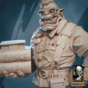 Ork Nerd Bust - Only-Games
