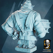 Ork Nerd Bust - Only-Games
