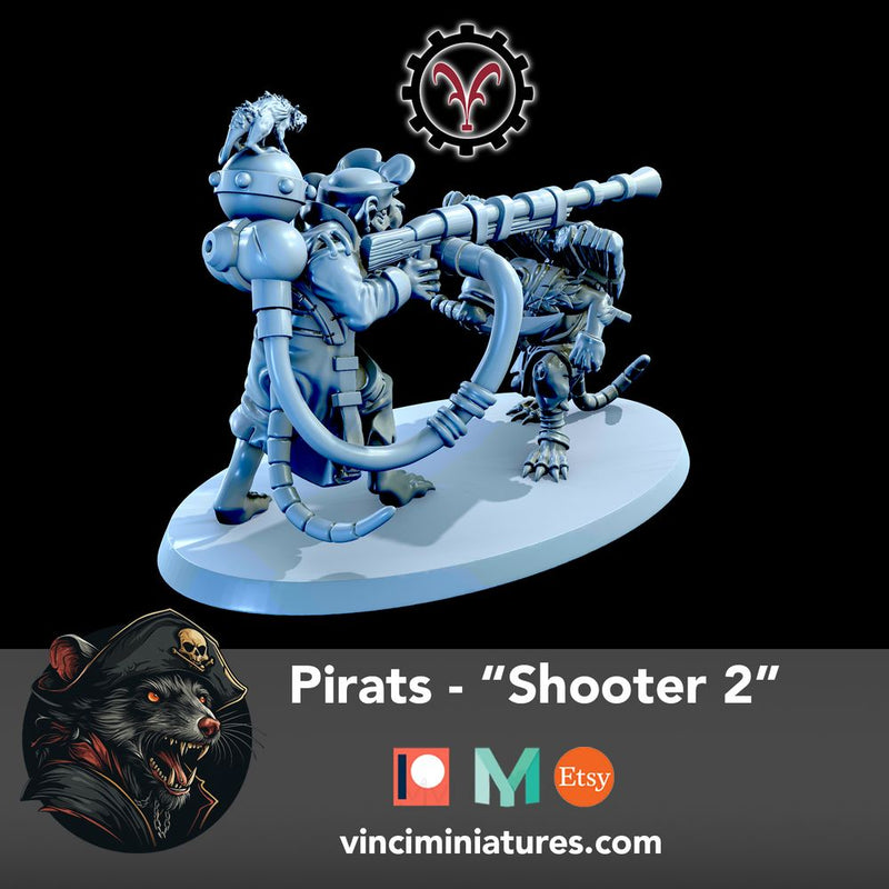 PIRAT SHOOTER RAT 2 - Only-Games