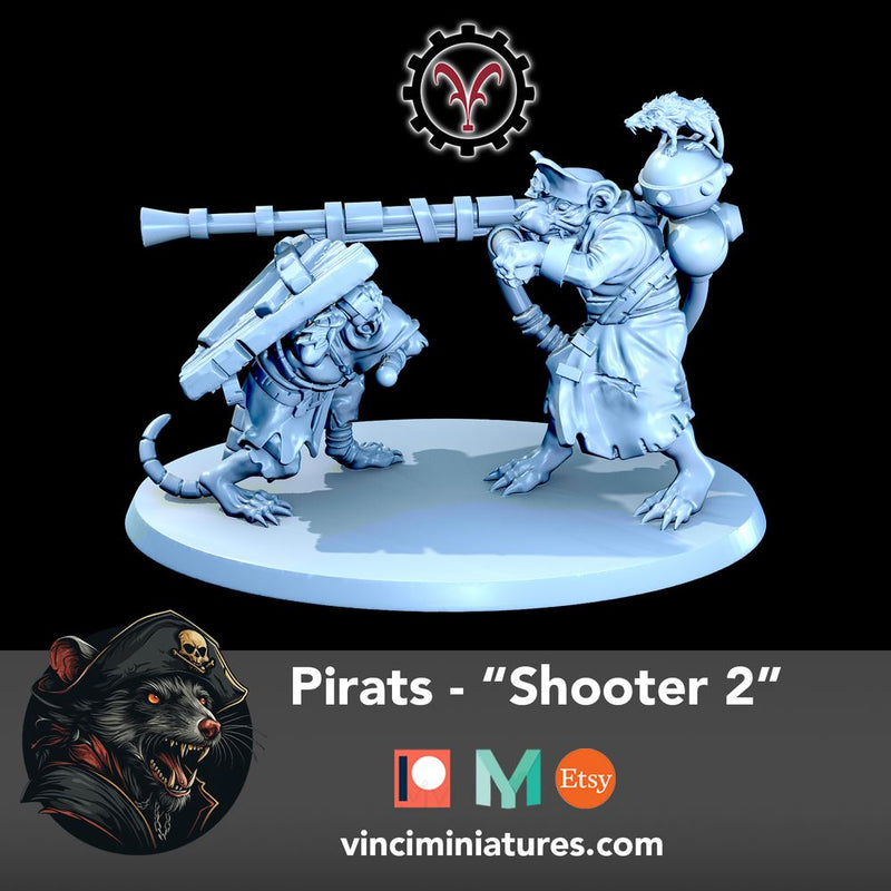PIRAT SHOOTER RAT 2 - Only-Games