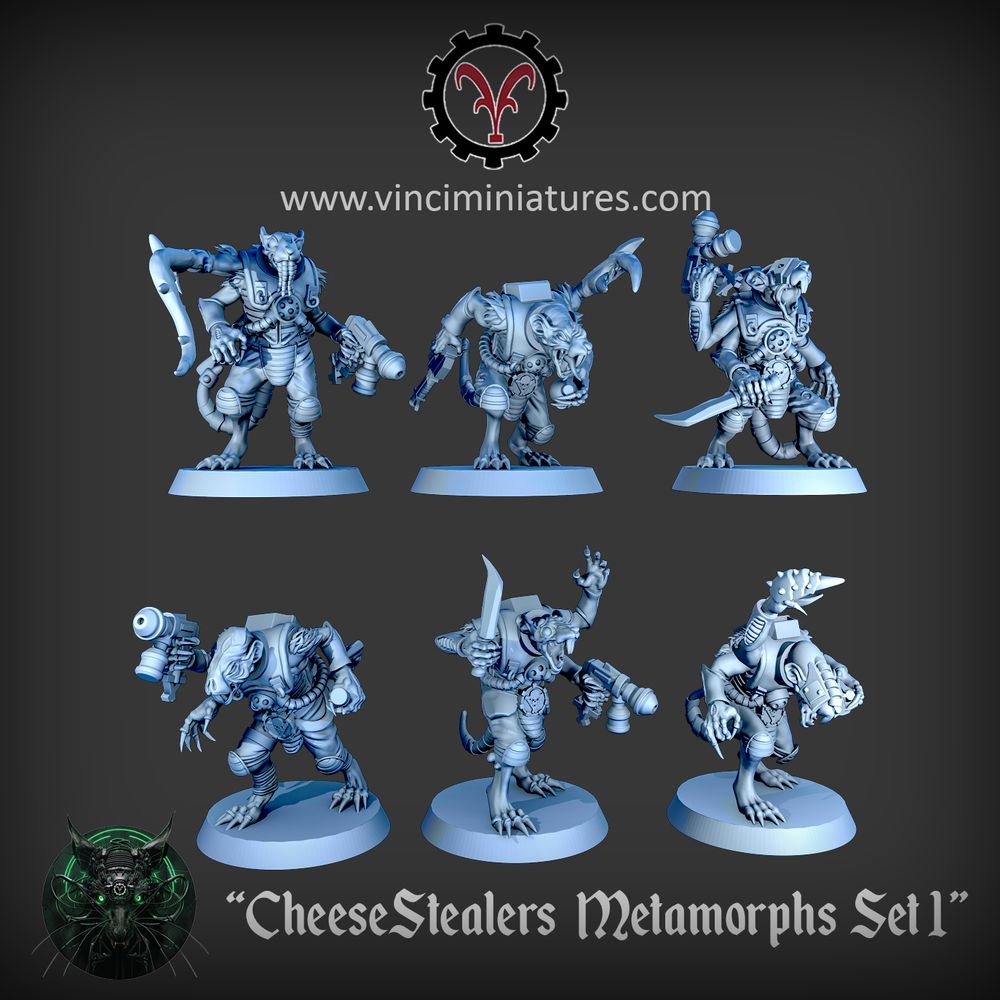 METAMORPHS SET 1 - vinciminiatures - Miniatures by Only-Games.co