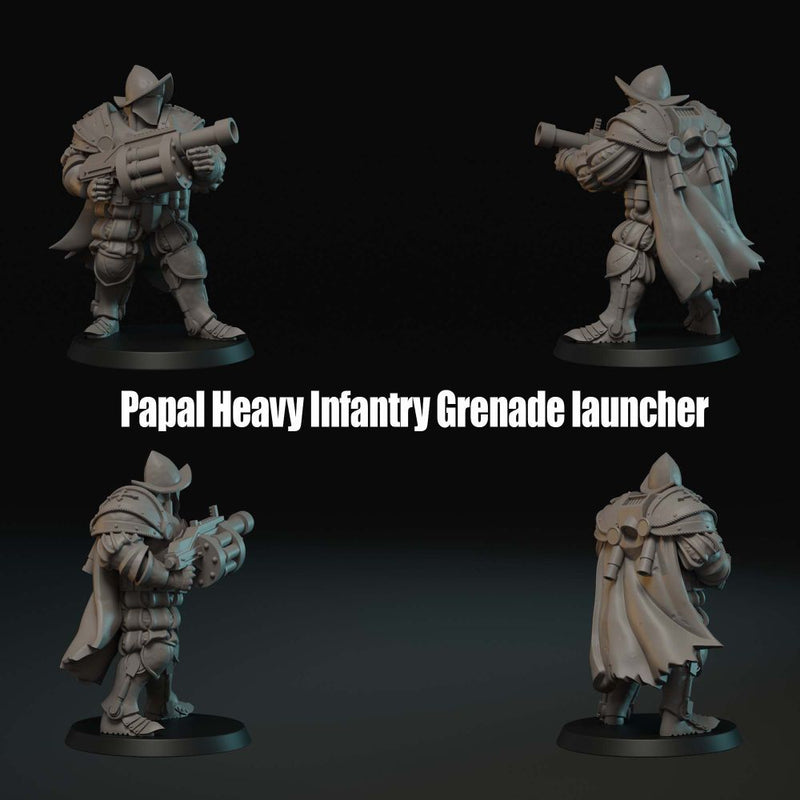 Papal Heavy Infantry grenade Launcher - Only-Games