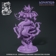 Lunaerys - Celestial Kitsune PinUp - STL only - Only-Games