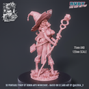 Ruby The Gem Witch - Sexy Witch PinUp (NSFW) - STL only - Only-Games