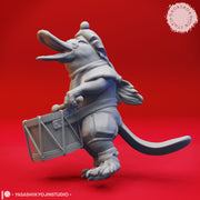Platy-folk Bard - Tabletop Miniature (Pre-Supported) - Only-Games