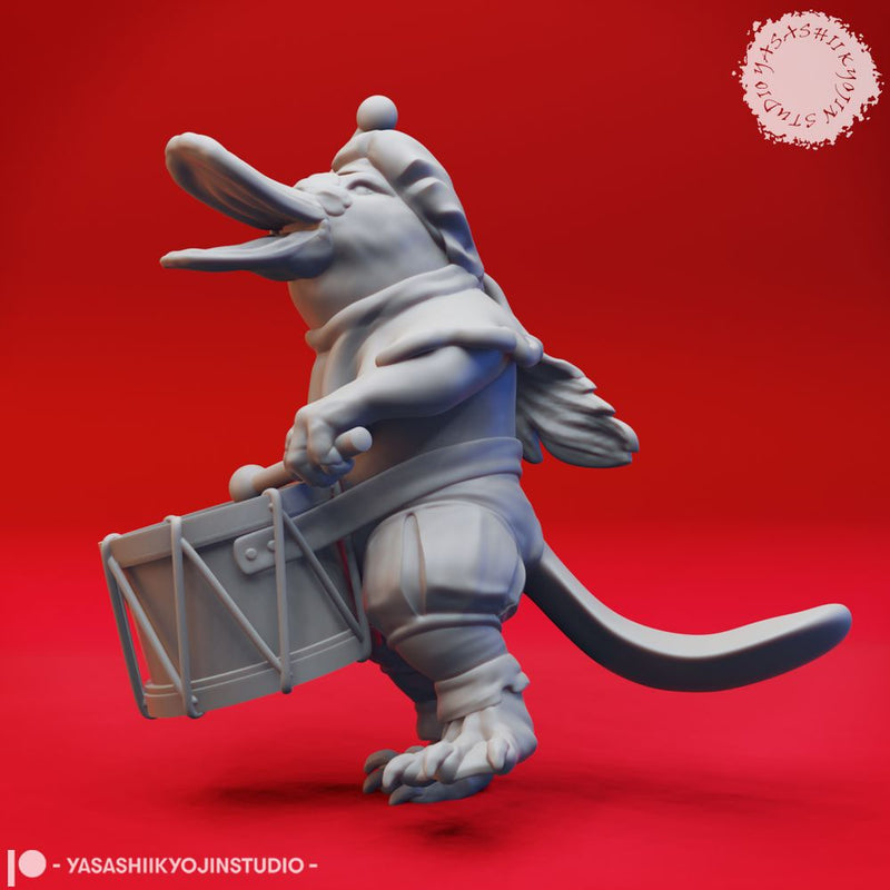 Platy-folk Bard - Tabletop Miniature (Pre-Supported) - Only-Games