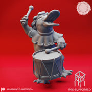 Platy-folk Bard - Tabletop Miniature (Pre-Supported) - Only-Games
